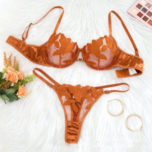 Bestselling Floral Lace Lingerie Set